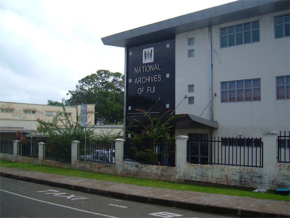 The National Archives of Fiji.