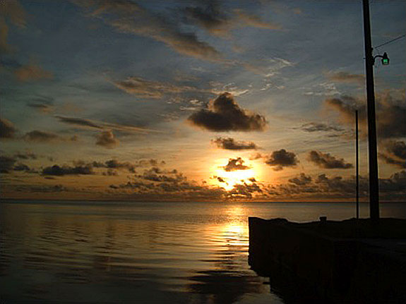 A Palauan Sunset.